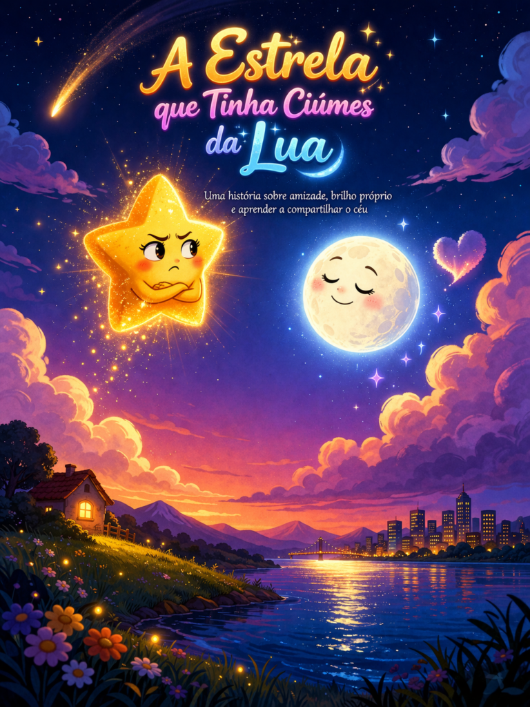 ⭐ A Estrela que Tinha Ciúmes da Lua