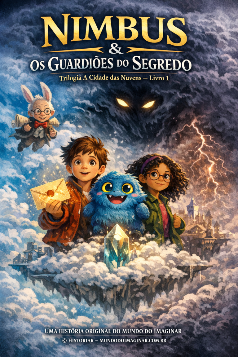 🌩️ NIMBUS & OS GUARDIÕES DO SEGREDO